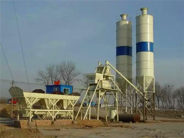 HZS25小型混凝土搅拌